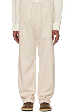 Engineered Garments: Белые брюки 
