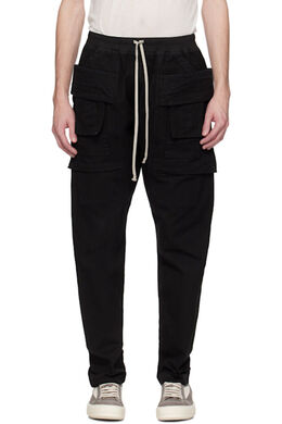 Rick Owens Drkshdw: Чёрные брюки  Creatch