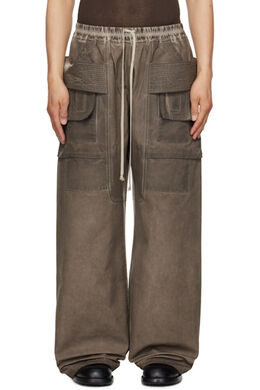 Rick Owens Drkshdw: Серые брюки  Creatch