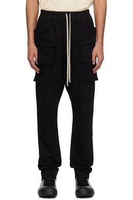 Rick Owens Drkshdw: Чёрные брюки  Creatch