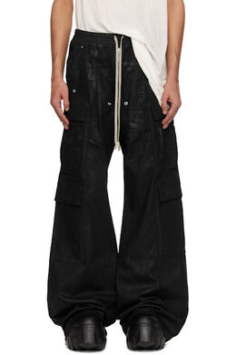 Rick Owens Drkshdw: Чёрные брюки  Cargo