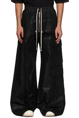Rick Owens Drkshdw: Чёрные брюки  Cargo