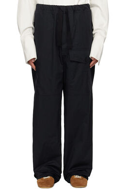 Dries Van Noten: Чёрные брюки 