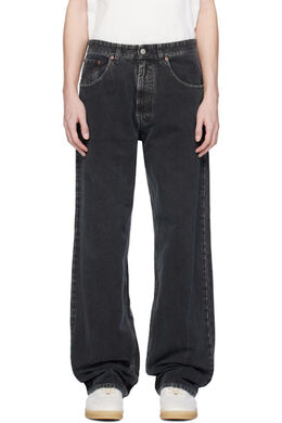 MM6 Maison Margiela: Чёрные джинсы 