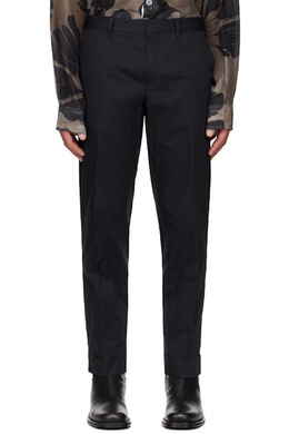 Dries Van Noten: Чёрные брюки 