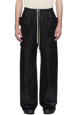 Rick Owens Drkshdw: Чёрные брюки  Creatch