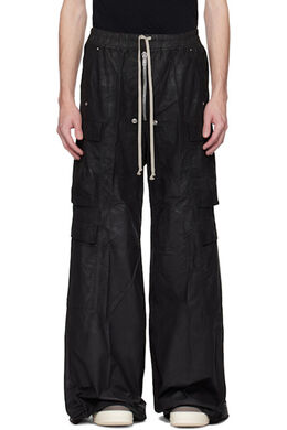 Rick Owens Drkshdw: Чёрные брюки  Cargo