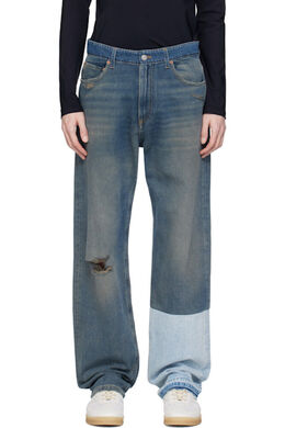 MM6 Maison Margiela: Синие джинсы 