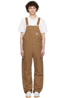 Carhartt Work In Progress: Коричневый комбинезон 