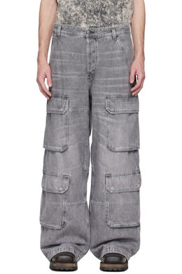 Diesel: Серые джинсы 
