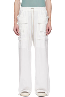 Rick Owens Drkshdw: Белые брюки  Creatch