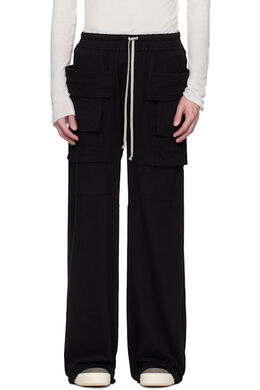 Rick Owens Drkshdw: Чёрные брюки  Creatch