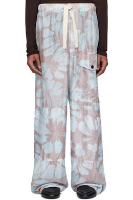Dries Van Noten: Розовые брюки 