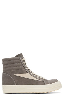 Rick Owens Drkshdw: Серые кроссовки 
