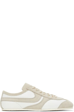 Dries Van Noten: Белые кроссовки 
