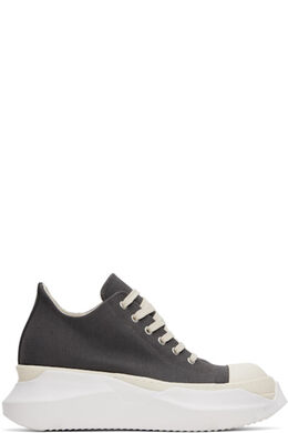 Rick Owens Drkshdw: Серые кроссовки 