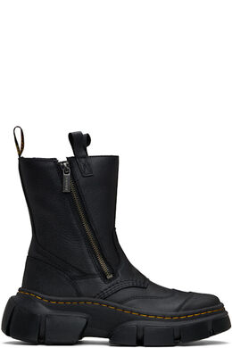 Dr. Martens: Чёрные ботинки 