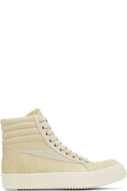Rick Owens Drkshdw: Бежевые кроссовки 