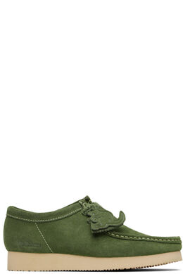 Clarks Originals: Зелёные туфли 