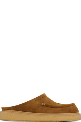 Marni: Коричневые сабо 