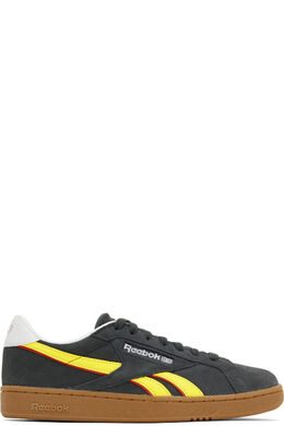 Reebok Classics: Чёрные кроссовки 