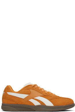 Reebok Classics: Оранжевые кроссовки 