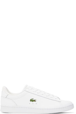 Lacoste: Белые кроссовки 