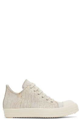Rick Owens Drkshdw: Белые кроссовки 