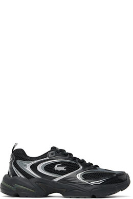 Lacoste: Чёрные кроссовки  Storm 96