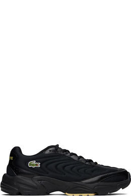 Lacoste: Чёрные кроссовки  Storm 96