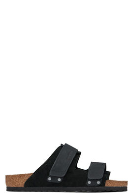 Birkenstock: Чёрные сандалии 