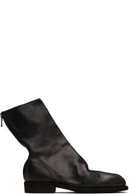 Guidi: Чёрные ботинки 