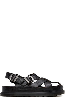 Dr. Martens: Коричневые сандалии 