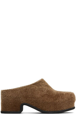 Dries Van Noten: Коричневые туфли 