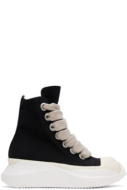 Rick Owens Drkshdw: Чёрные кроссовки  Abstract
