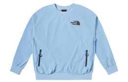 The North Face: Голубая толстовка 