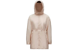 Moncler: Розовый плащ 