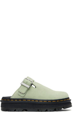 Dr. Martens: Зелёные туфли 