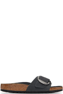 Birkenstock: Чёрные сандалии  Madrid