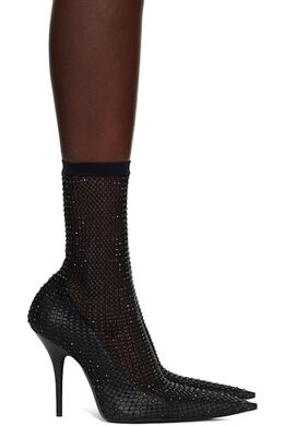 Balenciaga: Чёрные туфли 