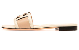 Bally: Белые шлёпанцы 