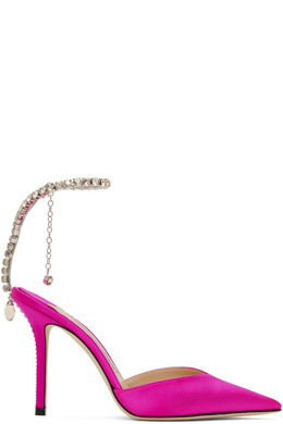 JIMMY CHOO: Розовые туфли  Saeda 100