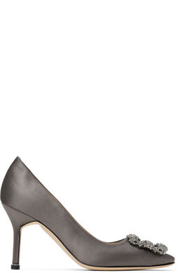 Manolo Blahnik: Серые туфли  Hangisi 90