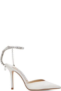 JIMMY CHOO: Белые туфли  Saeda 100