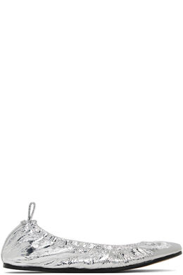 Isabel Marant: Серебристые балетки 