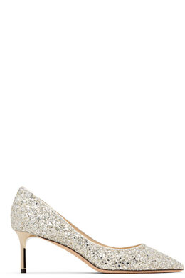 JIMMY CHOO: Серебристые туфли  Romy 60