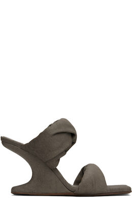 Rick Owens: Серые босоножки 