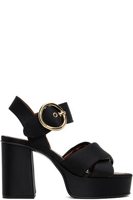 See by Chloé: Чёрные босоножки  Lyna