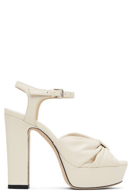 JIMMY CHOO: Белые босоножки 
