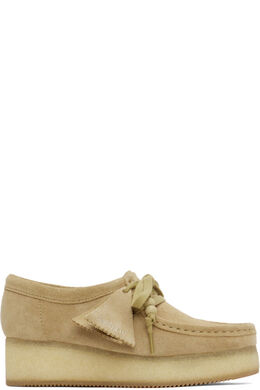 Clarks Originals: Бежевые лоферы 